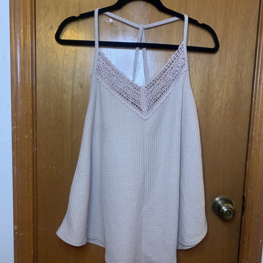 WILD BLUE - Sodie Robertson Net Blush Blouse